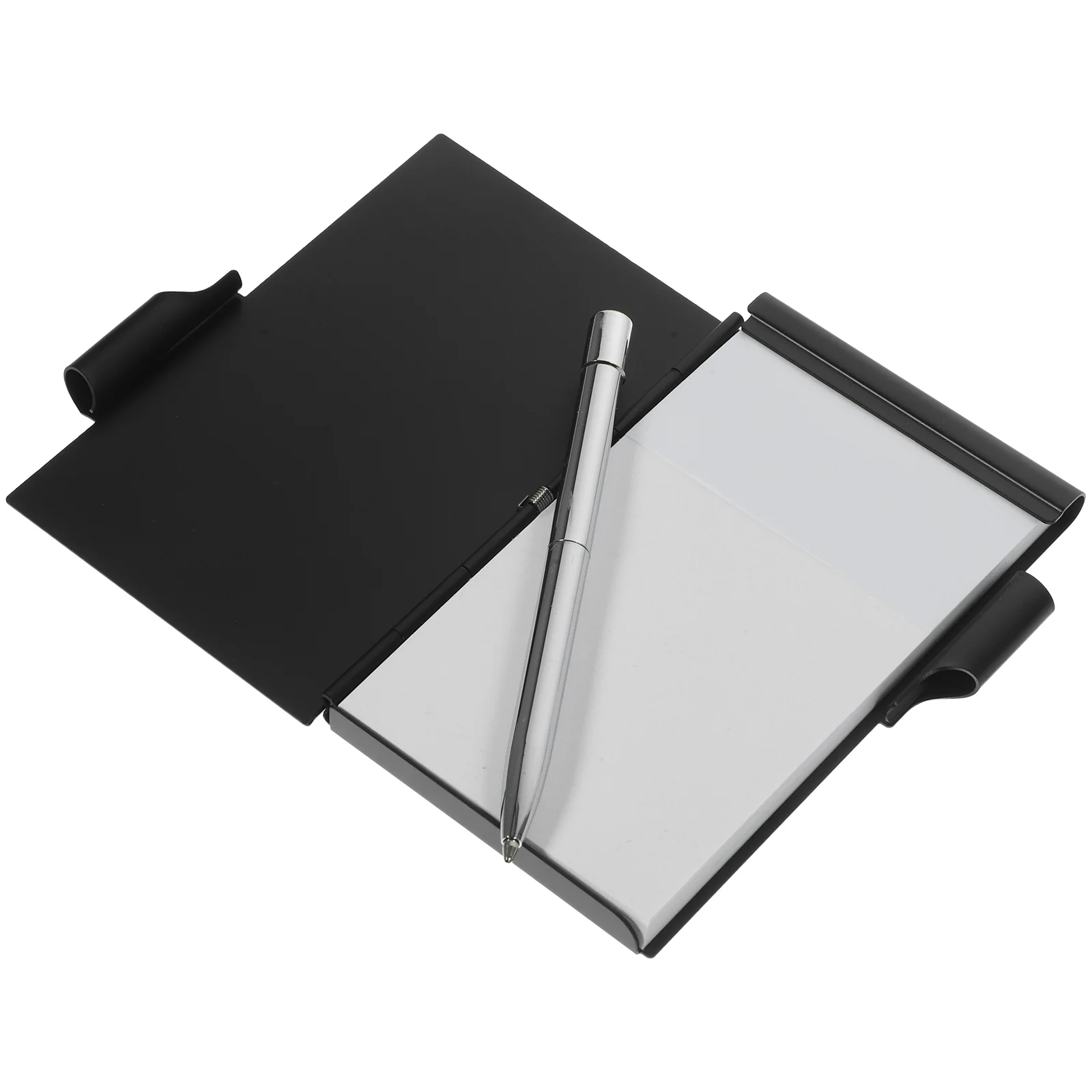 Maža Pastaba Trinkelės, Memo Rašyti Notebook Mini Nešiojamieji Aliuminio Lydinio Daryti Sąrašą, Dokumentus, Office mokyklinės prekės, Kelionės - 0