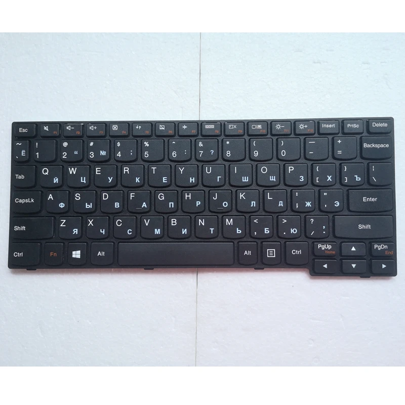 RU/JP Nešiojamojo kompiuterio klaviatūra Lenovo S100 S110 S10-3 S10-3 S10-3s V12318BBS1 - 0