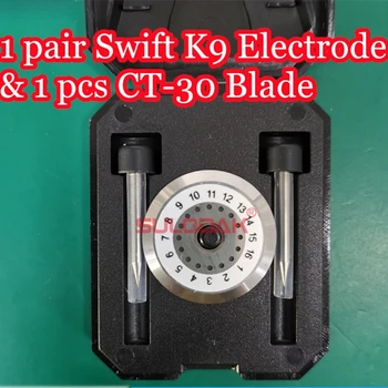2 in 1 Swift K9 Elektrodai su CT-30 Blade ILSINTECH Swift K10 K11 K9 Skaidulų Sintezės Splicer Pagaminta Kinijoje