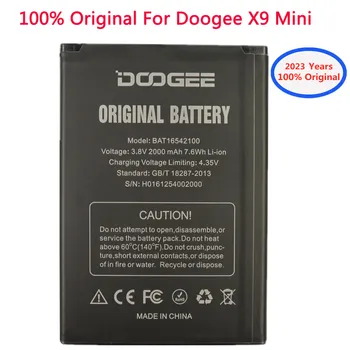 2023 Metų Originalus BAT16542100 Baterija DOOGEE X9 Mini X9Mini 2000mAh Pakeitimo Išmaniųjų Telefonų Baterijos