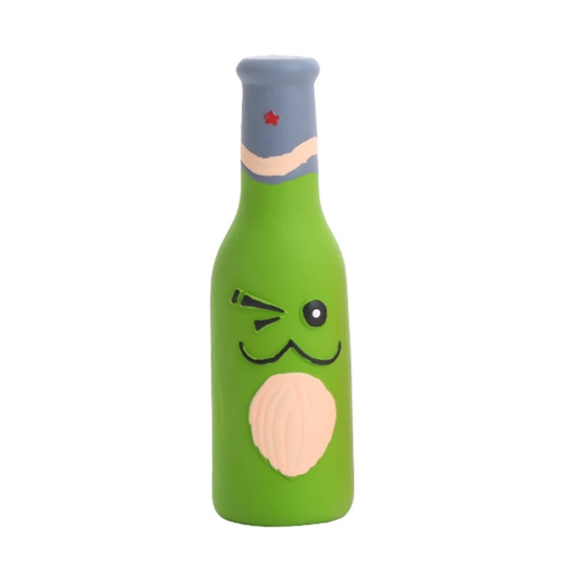 Vyno Butelio Formos Kramtyti Kramtyti Žaislas Šuo Teether Interaktyvus Chewer Teether - 1