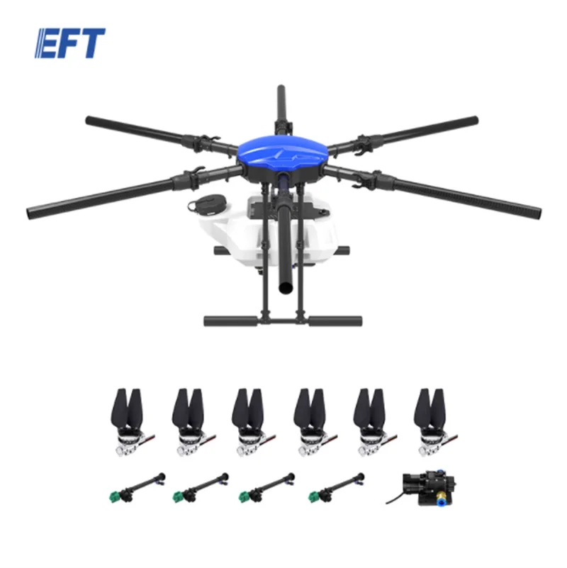 ELP E620P 620 Šešių ašių 20L žemės Ūkio Purškimo Drone UAV Rėmo Rinkinį Su Hobbywing X9 PLIUS 8L Siurblys  - 1