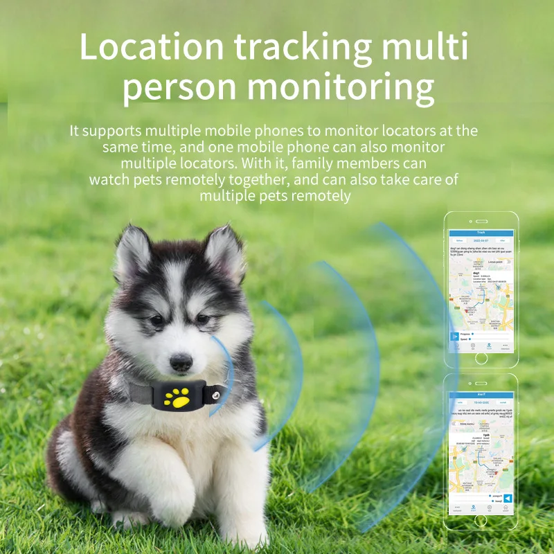 Pet Gps Locator Šuo, Katė Gps Smart Locator Nešiojami Pet Tracker Anti-Loss Įrašyti Sekimo Įrankis - 1