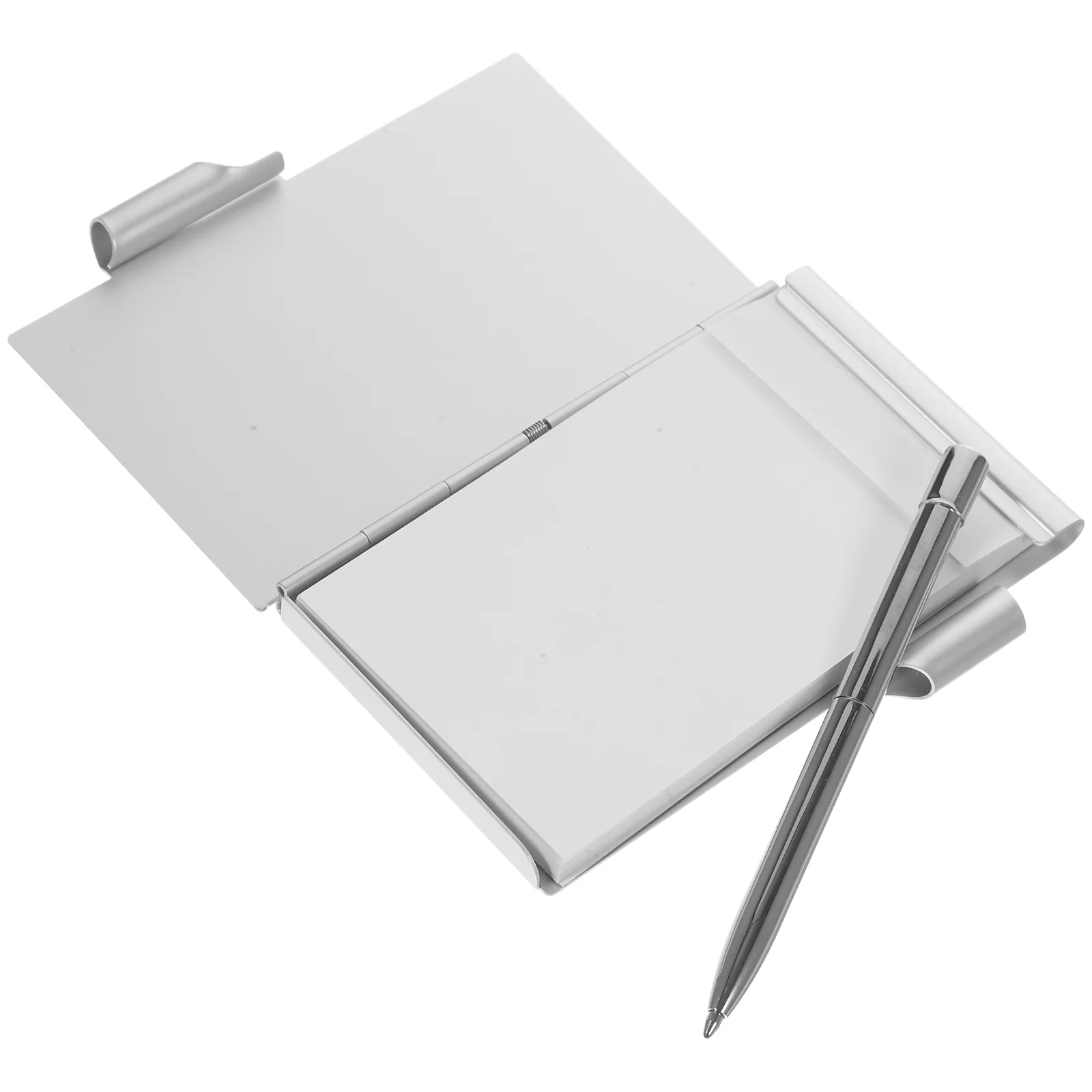 Maža Pastaba Trinkelės, Memo Rašyti Notebook Mini Nešiojamieji Aliuminio Lydinio Daryti Sąrašą, Dokumentus, Office mokyklinės prekės, Kelionės - 2