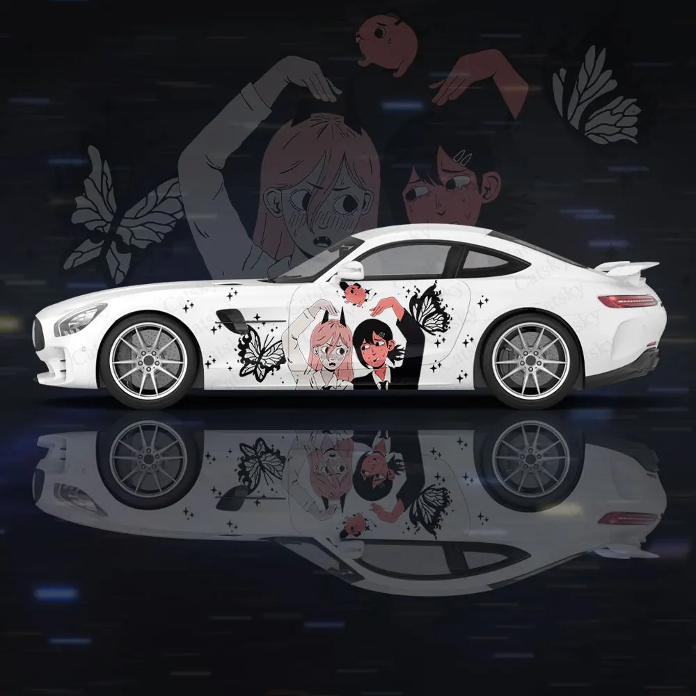 Kobeni Higashiyama anime automobilių lipdukas pusėje grafika pakuotės vinilo modifikuotų dalių lipdukas užsakymą nuotrauką gėlių dažų lipdukas - 2