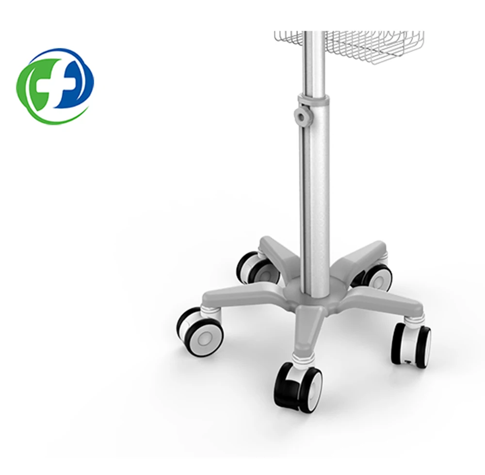Kinijos ligoninės įrangos tiekėjas vežimėlio chirurginių instrumentų mobilus stendas - 3
