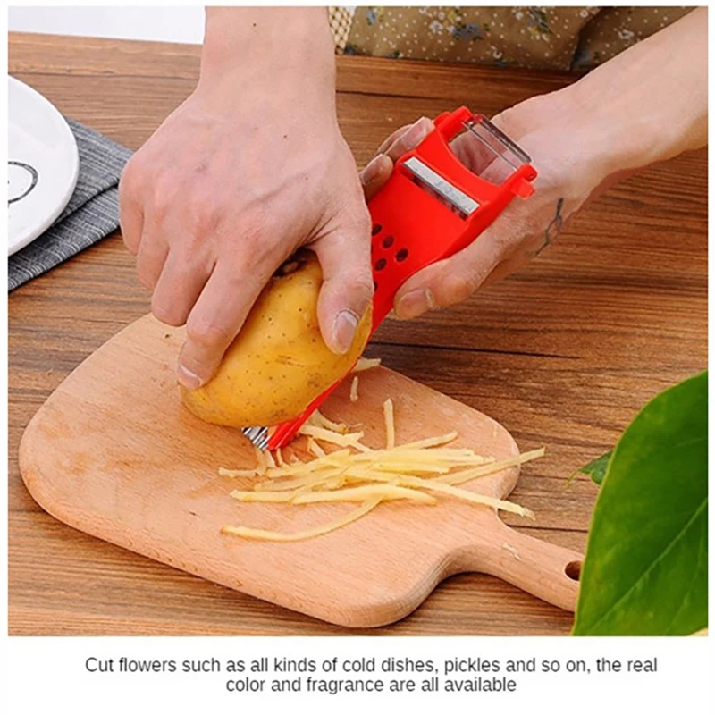 1~20PCS Morkų Tarka Daržovių Cutter Virtuvės Reikmenys Švīts Namų virtuvė Įrankiai Vaisių Vielos Obliumi Bulvių Lukštenimo Cutter - 3