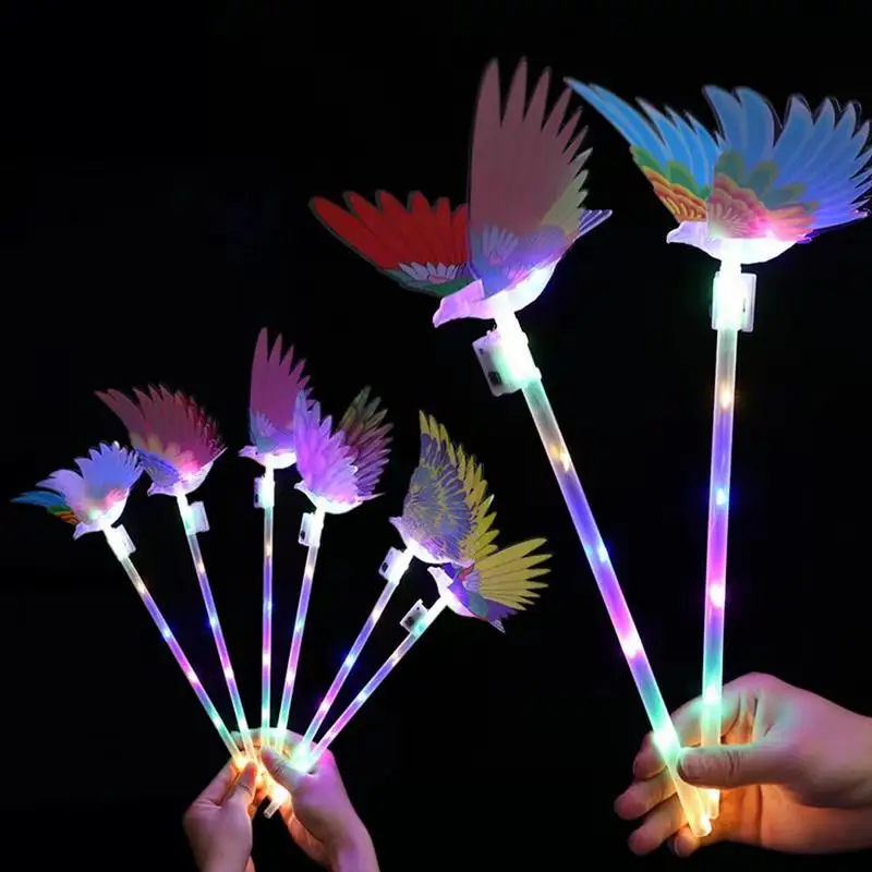 LED Magic Fairy Stick Kalėdų Eglutė Lazdos Rave Žaislas Šviesos Magija Kamuolys Lazdelė Glow Stick Gimtadienius Vaikams, Naujumo, Šviesos Žaislas - 4