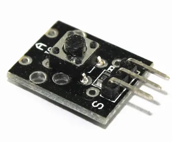 5VNT KY-004 3pin Mygtukas pagrindinis Jungiklis Jutiklis Modulis Arduino 