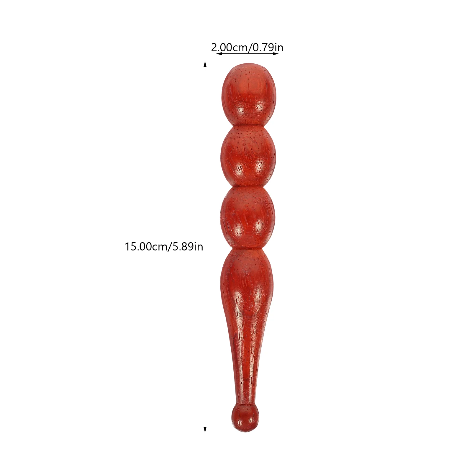 2 Vnt Akupunktūra Stick Pėdų Masažas Rūpintis Moterų Veido Įrankiai Rankinis Medinės Lazdos Medinės Roller Įranga Veidą - 5