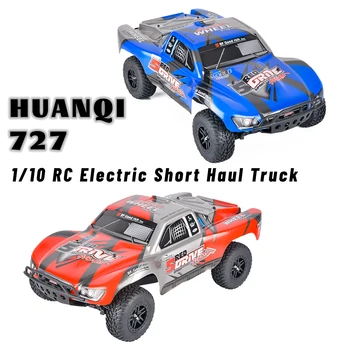 HUANQI 727 4WD 2.4 GHz RTR Brushless 1/10 RC Elektros Nuotolinio Valdymo Modelio Automobilių Buggy Trumpų nuotolių Sunkvežimių Suaugusiųjų ir Vaikų Žaislai