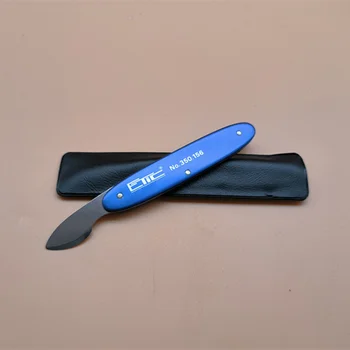 Laikrodžių taisymo įrankis ETIC NO350.156 Mėlyna garbanoti peiliu Atidaryti žiūrėti galinį dangtelį garbanoti peilis
