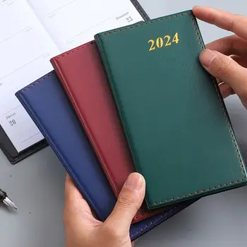 Naujas 2024 Tvarkaraštį Knygos Nešiojamų A6 Sąsiuvinis Dienoraštis Planavimo Darbų Sąrašas Kalendorius Knygos Darbotvarkės Knygos Planuotojas Priminimas, Raštinės Reikmenys