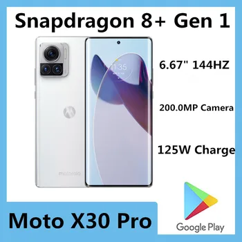 Originalus Motorola Moto X30 Pro Mobiliojo Telefono Snapdragon 8+ Gen 1 Android 12.0 Face ID 6.67
