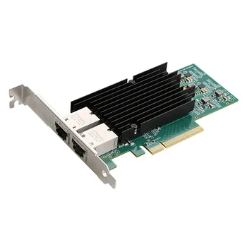 PCIE 8X Serverio Tinklo plokštė X540 Chip Tinklo plokštė