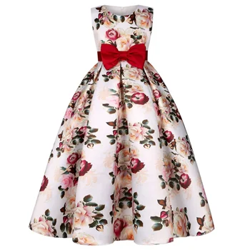 Plus Size Pricness Merginos Gėlių Suknelė Vaikams, Vaikams Ilgai Gėlių Vestuvės Suknelės Vaikams Kalėdų Princesė Suknelė Drabužių