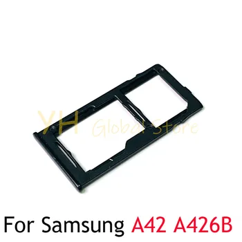 Samsung Galaxy A42 5G A426B A426 Sim Kortelės Lizdo Plokštelės Laikiklį Sim Kortelės, Remontas, Dalys