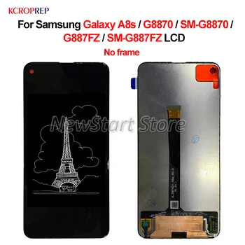 Samsung Galaxy A8s G8870 G887FZ LCD Ekranas Jutiklinis Ekranas Skaitmeninti Asamblėjos 6.4