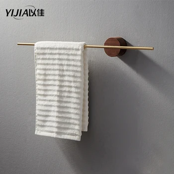 Santechniką Kūrybinis dizainas nuimamas rankšluosčių džiovykla paprasta žalvario vonios rankšluostį
