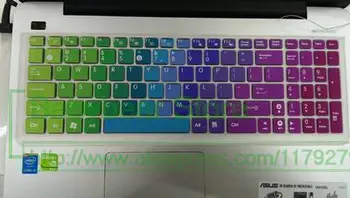 Silikono nešiojamojo kompiuterio klaviatūra padengti odą Asus A556UF K53S K72 K55V K56C K550C K550D K550JK K555ZE K555LD K751 K501 JX4720 K556U