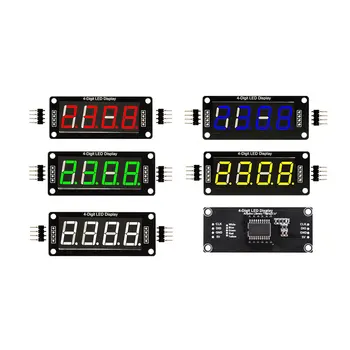 Skirti 0,56 colių Skaitmeninis Ekranas Modulis TM1637 Vairuotojas Arduino 4 Skaitmenų 7 Segmentų Laiko Laikrodis Indikatorius Vamzdis Modulis I/O 2 Pins