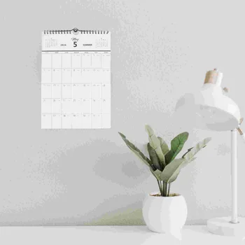 Spiralės Privalomas Kalendorius 2024 Mėnesio Kalendorius, Sieninis Kalendorius Paskyrimo Kabo Kalendorius Home Office Mokyklos Planuotojai