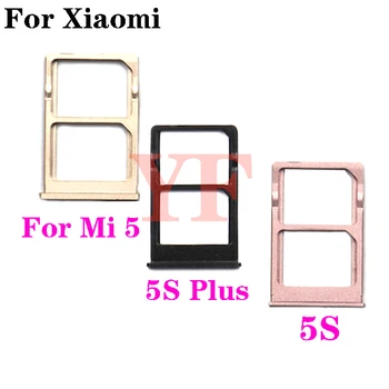 Už Xiaomi Mi Mi 5 5C 5X 5S plius 3 4 4C A1 A2 6X A3 CC9E Sim Kortelės Lizdo Plokštelės Laikiklį Sim Kortelių skaitymo Lizdą, atsarginės dalys
